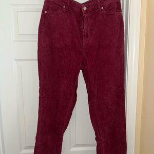 BDG Maroon Corduroy Pants